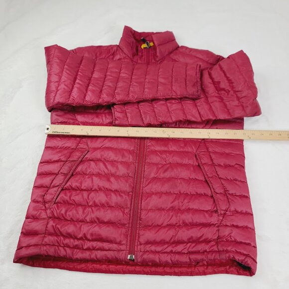 Mountain Hardwear Men's Red 800 Down Long Sleeve Padded Puffer Jacket Size L - Picture 6 of 12